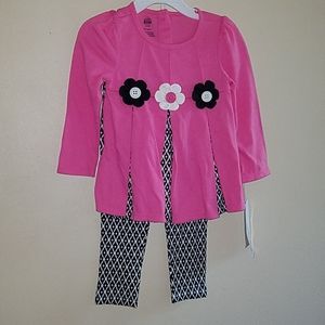 Toddler girl's 2 piece outfit